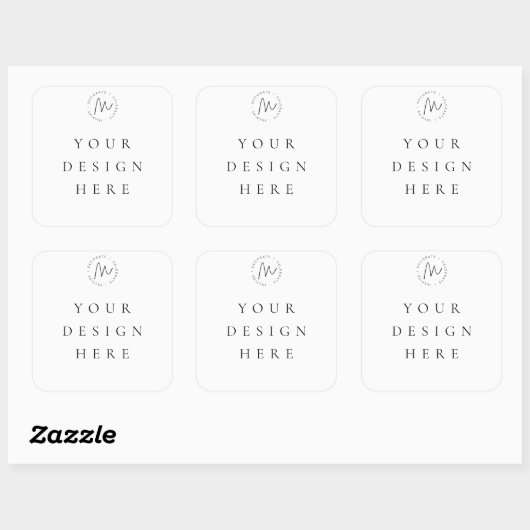 Aangepaste sticker (Vel)