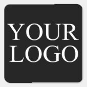 Aangepaste Sticker Decal Black Labels Creëer ADD L (Voorkant)