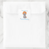 Aangepaste sticker met cute kat - Plak met Meowgic (Tas)