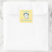 Aangepaste sticker met cute kat - Plak met Meowgic (Tas)