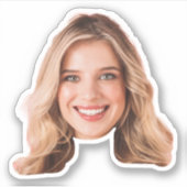 Aangepaste sticker met gezicht | Bachelorette vrij (Voorkant)