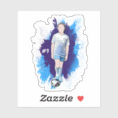 Aangepaste Sticker ontwerp voor Natasha (Vel)