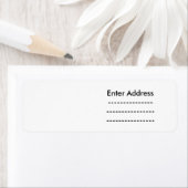 Aangepaste Sticker op label Lighthouse Route (Insitu)