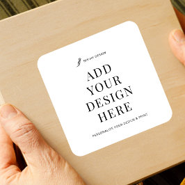 Aangepaste Sticker Printing 3x3" Vierkant Product 