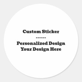Aangepaste sticker sheet - gepersonaliseerd ontwer
