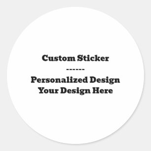 Aangepaste sticker sheet - gepersonaliseerd ontwer