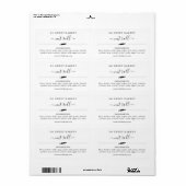 Aangepaste Sticker van bakkerijproducten (Full Sheet)