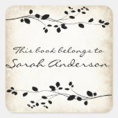 Aangepaste Sticker voor bladwijzer (Voorkant)