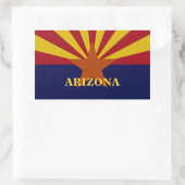Aangepaste Sticker voor de vlag van Arizona (Tas)