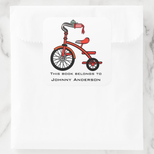 Aangepaste Sticker voor driekwartbakplaat (Tas)