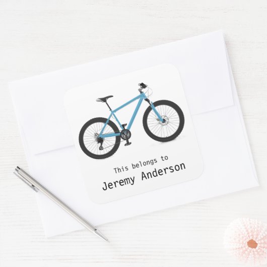 Aangepaste Sticker voor fietsen (Envelop)