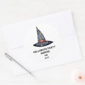 Aangepaste Sticker voor Halloween Party Witch Pet (Envelop)