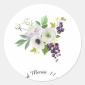 Aangepaste sticker voor huwelijksevenementen (Voorkant)