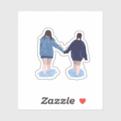 Aangepaste sticker voor K! (Vel)