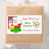 Aangepaste Sticker voor kerstbaken / labels voor t (Insitu)