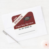 Aangepaste Sticker voor Reunion Name tag (Envelop)
