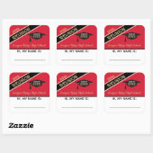 Aangepaste Sticker voor Reunion Name tag (Vel)