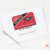 Aangepaste Sticker voor Reunion Name tag (Envelop)