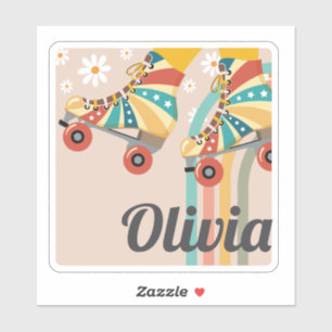 Aangepaste Sticker voor rolschaatsen