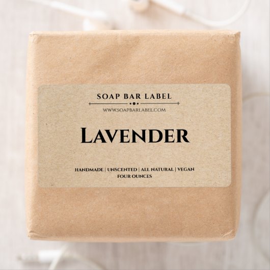 Aangepaste Sticker voor zeeplabel Kraft Background (Insitu)