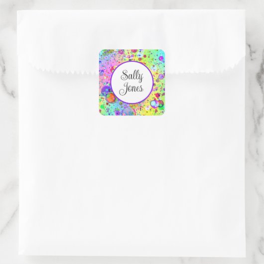 Aangepaste stickers (Tas)