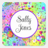 Aangepaste stickers (Voorkant)