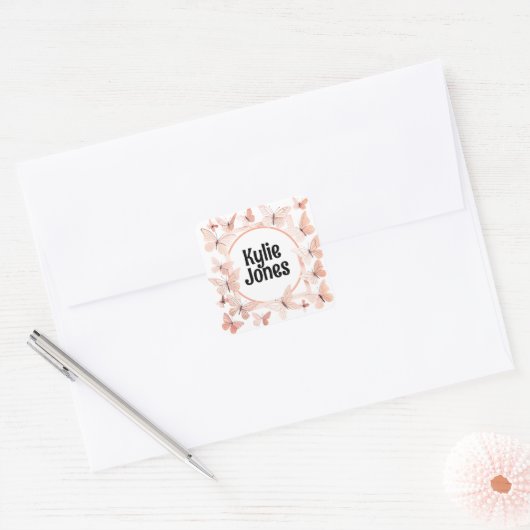 Aangepaste stickers (Envelop)