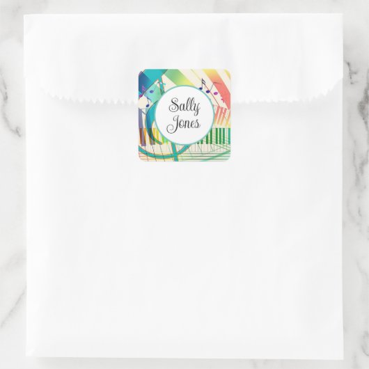 Aangepaste stickers (Tas)