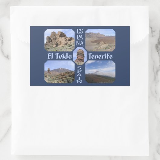 Aangepaste stickers El Teide (Tas)
