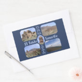 Aangepaste stickers El Teide (Envelop)