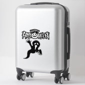 Aangepaste Stickers Happy Halloween (Koffer)