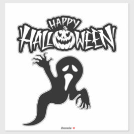 Aangepaste Stickers Happy Halloween