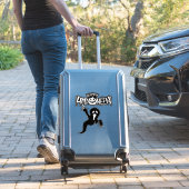 Aangepaste Stickers Happy Halloween (Koffer Insitu)