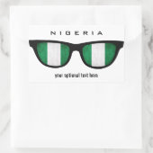 Aangepaste stickers in Nigerian Shades (Tas)
