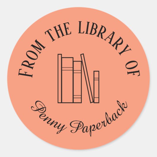 Aangepaste Stickers Jouw namen Boekompenselen (Voorkant)