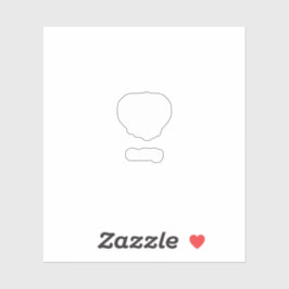 Aangepaste Stickers. Unieke handgemaakte & VIP Des Sticker