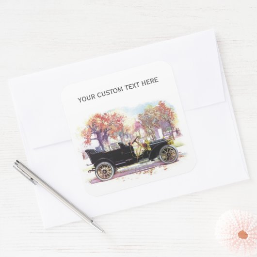 Aangepaste stickers voor auto's (Envelop)