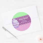 Aangepaste Stickers voor bakkerijen (Envelop)