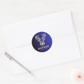 Aangepaste stickers voor bedrijfslogo's - 1,5" Ron (Envelop)