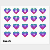 Aangepaste Stickers voor Bright-regenboogenvelop (Vel)