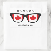 Aangepaste stickers voor Canadese schaduwen (Tas)