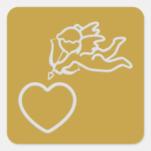 Aangepaste stickers voor Cupid Strikes