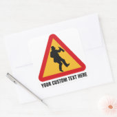 Aangepaste stickers voor drink waarschuwing (Envelop)