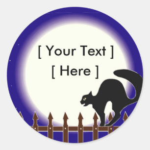 Aangepaste Stickers voor gehakte katten