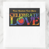 Aangepaste stickers voor gevierde liefde (Tas)