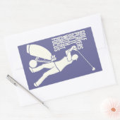 aangepaste stickers voor GOLF PLAYER (Envelop)