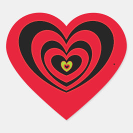 Aangepaste Stickers voor het hart van laptops