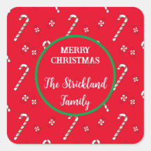 Aangepaste Stickers voor Kerstmis