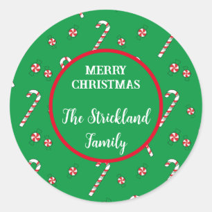 Aangepaste Stickers voor Kerstmis