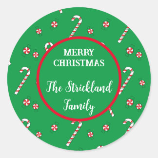 Aangepaste Stickers voor Kerstmis